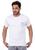 Camiseta Masculina Dry Fit basica Livrii ícone TechMalhas para academia e exercícios físicos Branco