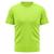 Camiseta Masculina Dry Fit Manga Curta Treino Academia Caminhada Sagassi Verde limão