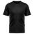 Camiseta Masculina Dry Fit Proteção Solar UV Básica Lisa Treino Academia Passeio Fitness Ciclismo Camisa Preto