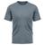 Camiseta Masculina Dry Fit Proteção Solar UV Básica Lisa Treino Academia Passeio Fitness Ciclismo Camisa Cinza