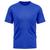 Camiseta Masculina Dry Fit Proteção Solar UV Básica Lisa Treino Academia Passeio Fitness Ciclismo Camisa Azul royal