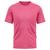 Camiseta Masculina Dry Fit Proteção Solar UV Básica Lisa Treino Academia Passeio Fitness Ciclismo Camisa Rosa