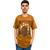 Camiseta masculina estampada dixie 9915 overcore Marrom