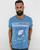 Camiseta masculina estampada you go you - ultm 511445 Azul