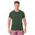 Camiseta Masculina Gola Careca de Alta Qualidade Elite Verde militar