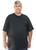 Camiseta Masculina Gola Redonda Tradicional Clássica Plus Size Tamanho Especial g4 g5 g6 Linha Premium Preto