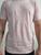 Camiseta Masculina Lisa Básica Plus Size Gola Redonda/Careca Rosa