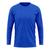 Camiseta Masculina Manga Longa Rony Versátil Segunda Pele Proteção Solar UV 50+ Azul royal