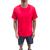 Camiseta Masculina Pima Basica Algodão Peruano Camisa Premium Vermelho
