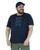 Camiseta Masculina Plus Size Estampas Malwee P(G1) AO XGG(G5) Azul marinho music
