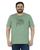 Camiseta Masculina Plus Size Estampas Malwee P(G1) AO XGG(G5) Verde folhagem