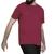 Camiseta Masculina Plus Size Lisa 100% Algodão Tamanho Grande Alta Qualidade Linha Primium Vinho