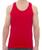 Camiseta Masculina Regata Algodão Vermelho