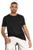 Camiseta Masculina Reta 100% Algodão Alta Qualidade Atacado Preto