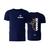 Camiseta Masculina Scania Gold 100% Algodão Estradão BR Azul