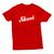 Camiseta Masculina Skank 100% Algoão Vermelho