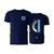 Camiseta Masculina Volvo Silver 100% Algodão Estradão BR Azul