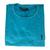 Camiseta Masculina World Class Tamanho Grande Plus Size Azul capri