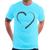 Camiseta Matrioska Coração - Foca na Moda Azul claro