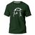 Camiseta Meme Musica Lançamento T-shirt Unissex Estampada Verde