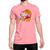 Camiseta Meninas Super Poderosas Florzinha Basica T-Shirt Rosa