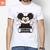 Camiseta Mickey Prisioneiro Bad 100% Algodão Camisa Branco
