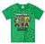 Camiseta Minecraft Infantil em Malha Algodão Jogo Game - Brandili Verde