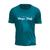 Camiseta Muay Thai Fonte Shap Life Campeonato Lutador Azul marinho