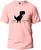 Camiseta Net Off Masculina Feminina Básica Fio 30.1 100% Algodão Manga Curta Premium Rosa, Preto