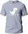 Camiseta Net Off Masculina Feminina Básica Fio 30.1 100% Algodão Manga Curta Premium Cinza, Branco