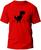 Camiseta Net Off Masculina Feminina Básica Fio 30.1 100% Algodão Manga Curta Premium Vermelho, Preto