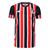 Camiseta New Balance Away SPFC 2024 Torcedor Vermelho Branco e Preto - Masculina Preto