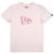 Camiseta New Era Infantil Regular Branded Flag Rosa