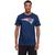 Camiseta nfl masculina new england patriots logo Azul