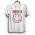 Camiseta Nirvana Banda Rock Emoji T-shirt Algodão Unissex Branco
