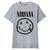 Camiseta Nirvana Kurt Cobain Coleção Rock 4 Branco