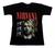 Camiseta Nirvana Preta Banda de rock grunge kurt cobain EPI006 BM Preto