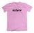 Camiseta Nx Zero Banda Rock Musica 100% Algodão Camisa Unissex Rosa