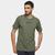 Camiseta Oakley Bark New Tee Masculina Verde militar