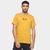Camiseta Oakley Bark New Tee Masculina Amarelo, Preto