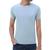 Camiseta Ogochi Básica Slim Adulto 100% Algodão  4013, Azul céu
