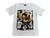 Camiseta One Piece Luffy Anime Blusa Adulto Infantil e Plus Size Unissex HCD635 Hcd901 BM Off white