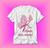Camiseta Outubro Rosa Feminina Blusa Camisa Personalizada Branco