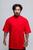 Camiseta Oversized Gola Alta Premium Vermelho