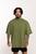Camiseta Oversized Gola Alta Premium Verde musgo