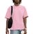 Camiseta Oversized Premium 100% Algodão Streetwear Lisa Urban Style Moda Fashion Rosa