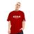 Camiseta Oversized Unissex Carpa Japonesa Vermelho