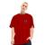 Camiseta Oversized Unissex Good Vibes Only Treino Academia Musculação Skate Vermelho