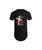 Camiseta OversizedLonglines Swag  Blusa Masculina Preto