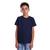 Camiseta Ox Silver Lisa Básica Infantil Juvenil Roupa Criança Azul escuro